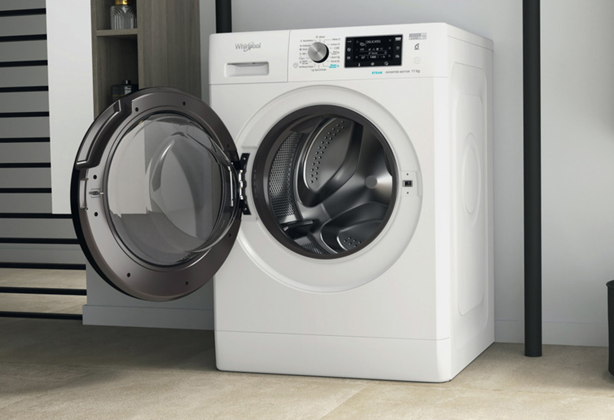 Το πλυντήριο με ανοιχτό κάδο.